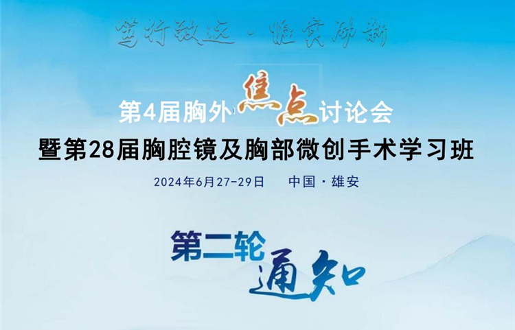 第4届胸外焦点讨论会暨第28届胸腔镜及胸部微创手术学习班